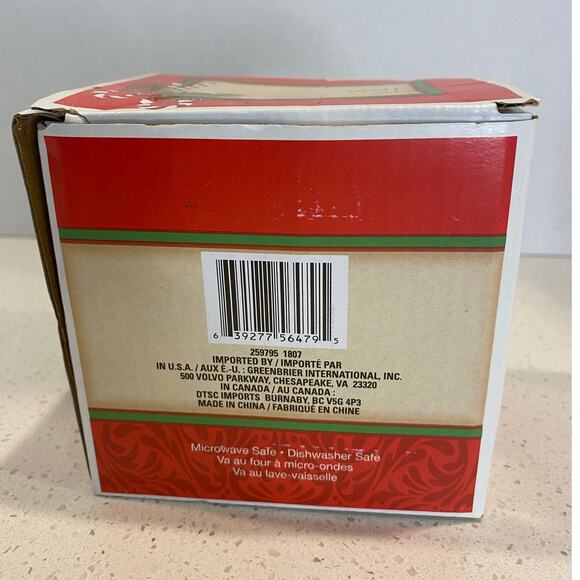 Christmas Holiday Coffee Cocoa Mug Cup Penguin Theme - Picture 4 of 4